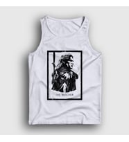Presmono Unisex Beyaz Poster Dizi Witcher Atlet 325573tt