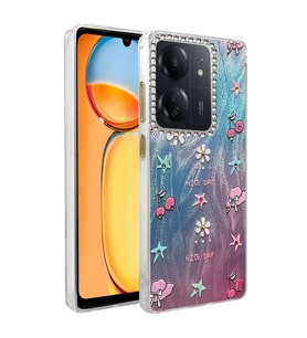 Xiaomi Redmi 13c Kılıf Blade Aynalı Desenli Kapak - Desen 4