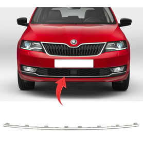 Skoda Rapid Orta Izgara Kromu 2017-2023 5JA853551