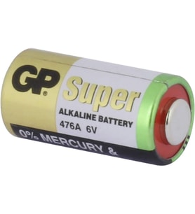Batteries Gp476A Süper Alkalin 476A/Px28A/A544/4Lr44 Boy Pil, 6 Volt, Tekli Kart