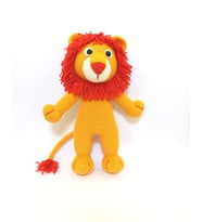 Sevimli Aslan Amigurumi Organik Oyuncak