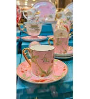 Royking Chiara 6 lı Kahve Fincan Takımı YNS 003 (Pembe)