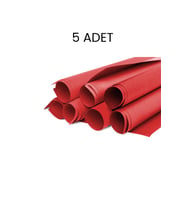 Fon Kartonu 50x70 5 Adet Kırmızı