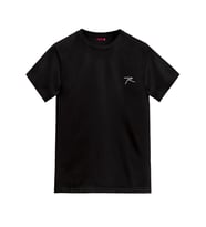 Raru AGNITIO Erkek Pamuklu Siyah Günlük T-shirt