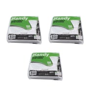 Handy HDPE İş Temizlik Tek Kullanımlık Şeffaf Eldiven / Büyük Boy / 100 Adetlik 3 Paket - Koli