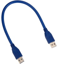 Usb 3.0 Erkek Erkek Ara Bağlantı Kablosu HDD Harddisk Uzatma Ekleme 30 Cm 4955