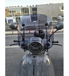 MOTOCAM Yuki Bellini S 125 Ön Cam 2024-2026 Model 41cm Füme Renkli 4mm APARATSIZ