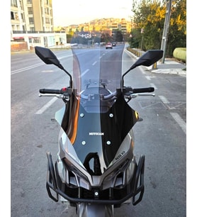 MOTOCAM Mondial Ressivo 250 Ön Cam 2023-2026 Model 78cm Füme Renkli 4mm
