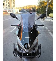 MOTOCAM Mondial Ressivo 250 Ön Cam 2023-2026 Model 78cm Füme Renkli 4mm