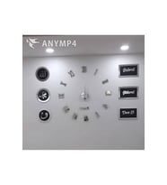 Eha Lazer SAAT + 6 LI TABLO BİRLİKTE (Siyah Gümüş)