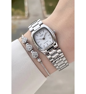 Casio CSISTE179 Gümüş Renk Hediye Paketli Kadın Kol Saati