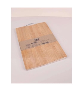 Bambu Metal Saplı Ekmek Kesme Tahtası22x32