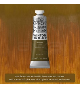 Winsor & Newton Winton Yağlı Boya 37ml 389 Azo Brown