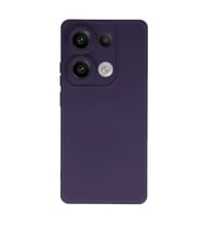 Redmi Note 13 4G Kılıf Nano Içi Kadife Silikon - Mor