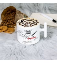Edebiyat Öğretmenine Hediye Latte Fincanı