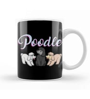 Poodle Gift Poodle Lover Gift Product Kupa Bardak Porselen