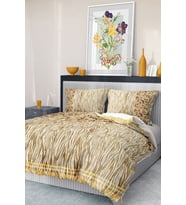 %100 Pamuk Saten Nevresim Takımı Lastikli Çarşaf Deluxe Çift Kişilik 3d Zebra