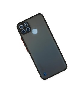 Realme C21y Kılıf Montreal Silikon Kapak - Siyah