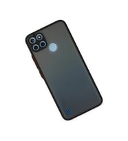 Realme C21y Kılıf Montreal Silikon Kapak - Siyah