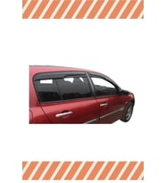 Renault Megane 2 Hb 2004-2010 4'lü Mügen Tip Cam Rüzgarlığı