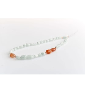 Larimar, Güneş Taşı Doğal Taş Telefon İpi (Karışık)