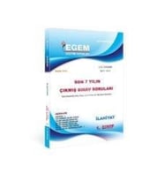 Egem Eğitim Yayınları 1.sınıf Ilahiyat Son 7 Yıl Çıkmış Sorular Güz - Egem Yayınları (Çok Renkli)