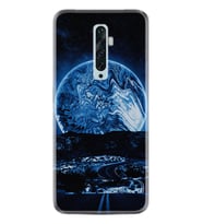 Oppo Reno 2Z 4 Lite 4 Pro 5 6 7 A31 Kılıf Desemli Silikon Mavi Gece 1605
