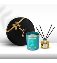 Balance Hayat Mum 185gr & Umut Diffuser 150ml Hediye Seti (Turkuaz)