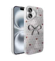 Lexroo iPhone 16 Kılıf Kamera Korumalı Figürlü Ponti Silikon Kılıf - Açık Mavi