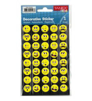 TANEX KIDS TNX-25026 DEKORATİF ETİKETLER - GÜLEN YÜZLER SERİSİ STICKER