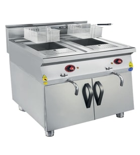 CSA Karacasan 900 Seri 80 cm Dolaplı Elektrikli Fritöz