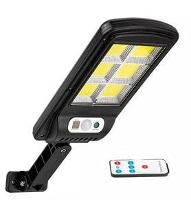 W756-6 Hareket Sensörlü 3 Modlu Uzaktan Kumandalı 6 Cob Ledli Solar Lamba