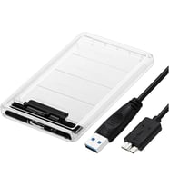 4266 2.5 Usb 3.0 Harici Ssd Harddisk Şeffaf SataTaşınabilir Hdd Kutusu