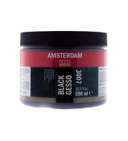 Talens Amsterdam Acrylic Siyah Gesso 002 500 ml. 