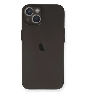 iPhone 14 Plus Kılıf PP Ultra İnce Kapak - Gri