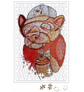 Cachorro Loco Puzzle 240 Parça Yapboz