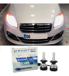 Fiat Linea Led Xenon Sis Farı Ampulü H1 Access Yeni Seri Beyaz