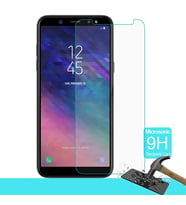 Sepetegelsin Samsung A6 Plus 2018 9H Ekran Koruyucu Temperli Cam (Renksiz)