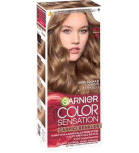 Garnier Color Sensation Çarpıcı Renkler 7.0 Yoğun Kumral Saç Boyası