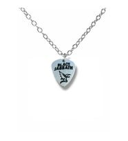 Black Sabbath Efsanevi Metal Grubu Pena Şeklinde Çift Taraflı Rock İşaretli Unisex Metal Kolye (Gümüş)