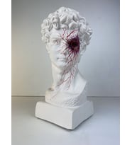 David 'Red Eye' Dekoratif Heykel, Pop Art Roma Yunan Heykelleri