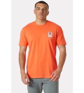 Helly Hansen Massif Graphic T-Shirt (Turuncu)