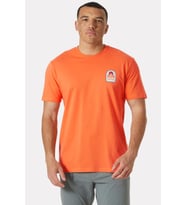 Helly Hansen Massif Graphic T-Shirt (Turuncu)