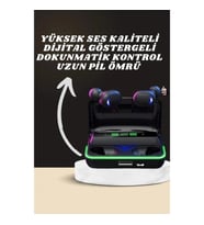 Mey İthalat® Yeni Nesil Akıllı Saat ve Bluetooth Kulaklık Kampanyası Android Ve İOS Uyumlu Uyku ve S