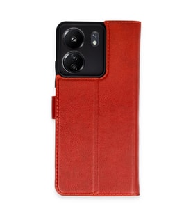Xiaomi Redmi 13c Kılıf Trend S Plus Kapaklı Kılıf - Kırmızı
