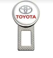 Toyota Corolla C-hr Rav4 Auris Yaris Uyumlu Ikaz Ses Susturucu Metal Toka 2 Adet  (Boş)