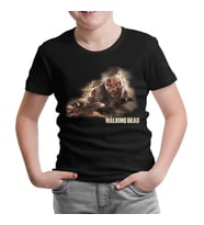 The Walking Dead Siyah Çocuk Tshirt