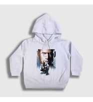 Presmono Unisex Çocuk Beyaz Poster V2 Prison Break Kapüşonlu Sweatshirt 276342tt