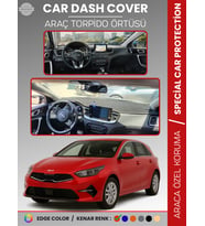 KIA CEED CD KASA (2018-2024) Torpido Örtüsü Panel Koruma Torpido Koruma Tam Uyum Çatlamayı Önler