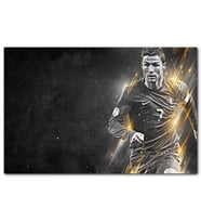 Cristiano Ronaldo Dijital Çizim Görseli MDF Tablo